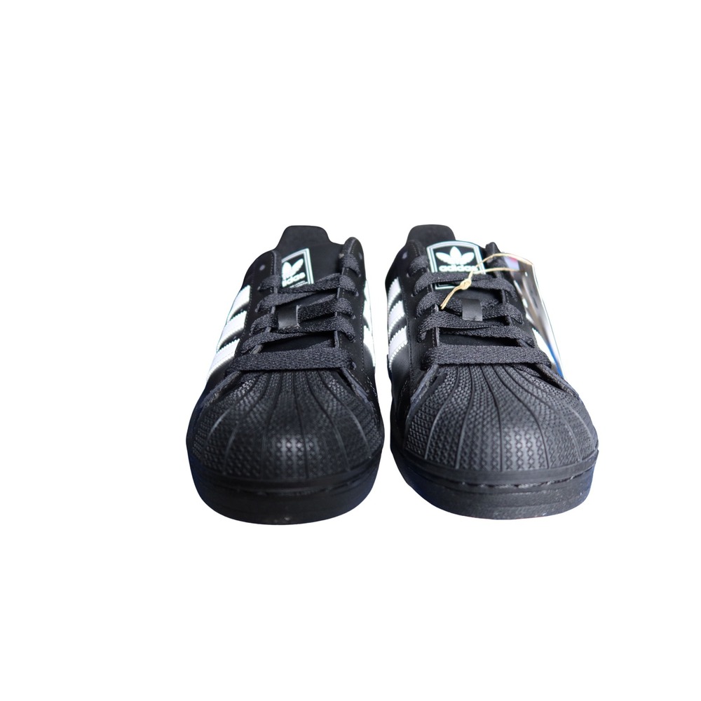 Adidas Superstar II J Black White Shell Toe Sneakers JH9977 Size 5.5Y NEW - Picture 7 of 9